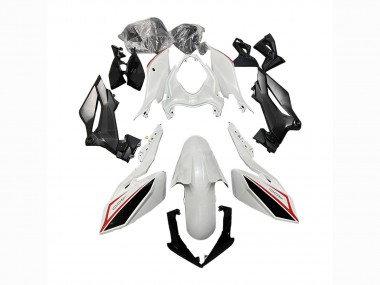 Buy 2018-2024 White Red Black Kawasaki Z400 Motorcycle Fairings UK