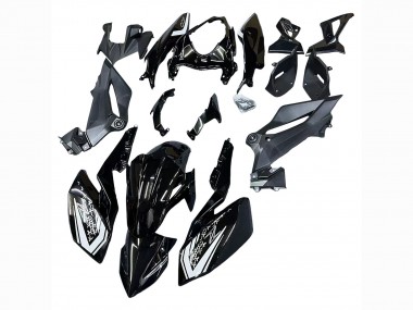 Buy 2018-2024 Glossy Black Kawasaki Z400 Motorcycle Fairings UK
