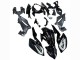 2018-2024 Glossy Black Kawasaki Z400 Motorcycle Fairings UK