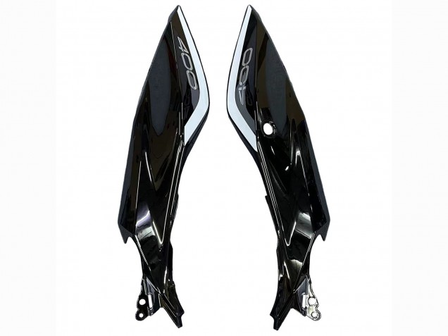 2018-2024 Glossy Black Kawasaki Z400 Motorcycle Fairings UK