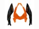 2018-2024 Orange Glossy Black Kawasaki Z400 Motorcycle Fairings UK
