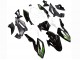 2018-2024 White Glossy Black Green Kawasaki Z400 Motorcycle Fairings UK