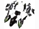 2018-2024 White Glossy Black Green Kawasaki Z400 Motorcycle Fairings UK