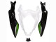 2018-2024 White Glossy Black Green Kawasaki Z400 Motorcycle Fairings UK