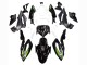 2018-2024 White Glossy Black Green Kawasaki Z400 Motorcycle Fairings UK