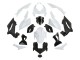 2018-2024 Unpainted Kawasaki Z400 Motorcycle Fairings UK