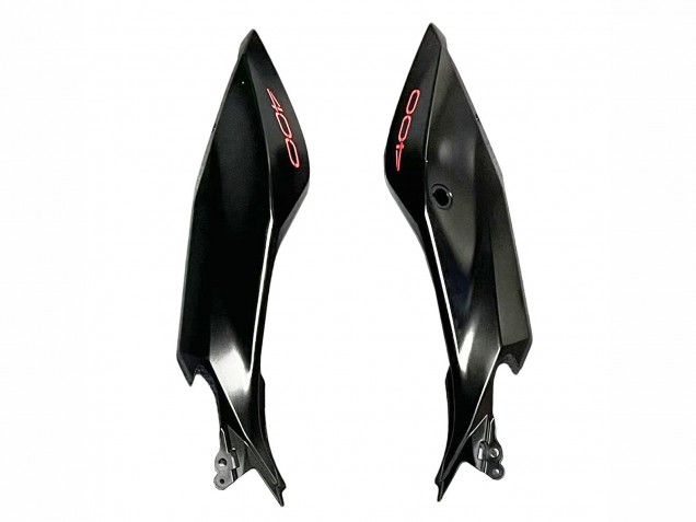 2018-2024 Candy Red Glossy Black Kawasaki Z400 Motorcycle Fairings UK