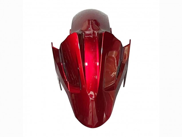 2018-2024 Candy Red Glossy Black Kawasaki Z400 Motorcycle Fairings UK