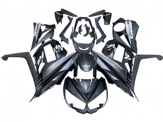 2010-2016 Matte Black Kawasaki Z1000SX Motorcycle Fairings UK