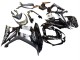 2010-2016 Glossy Black Gold White Mobil West Kawasaki Z1000SX Motorcycle Fairings UK