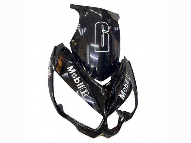2010-2016 Glossy Black Gold White Mobil West Kawasaki Z1000SX Motorcycle Fairings UK