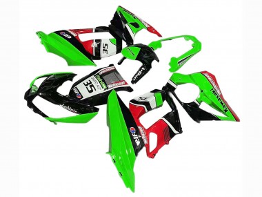 Buy 2010-2016 Green Red Glossy Black Elf 35 Kawasaki Z1000SX Motorcycle Fairings UK