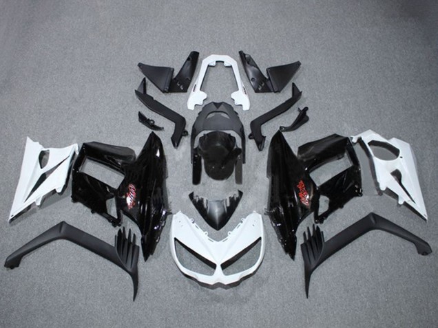 2010-2016 White Glossy Black Red Ninja Kawasaki Z1000SX Motorcycle Fairings UK