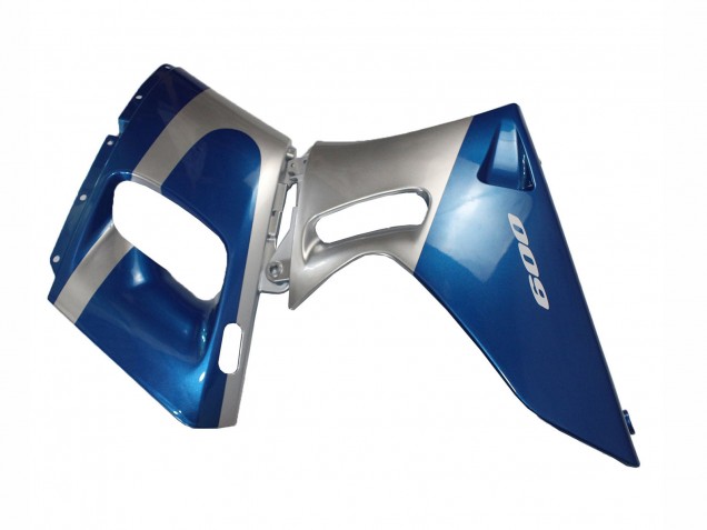 1993-2007 Blue Silver Black Kawasaki ZZR400 Motorcycle Fairings UK