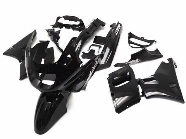 1993-2007 Glossy Black Kawasaki ZZR400 Motorcycle Fairing UK