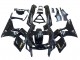 1993-2007 Glossy Black Gold Ninja Kawasaki ZZR400 Motorcycle Fairings UK