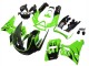 1993-2007 Green Glossy Black Flame Kawasaki ZZR400 Motorcycle Fairings UK