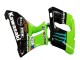 1993-2007 Green Glossy Black Blue Monster Elf Touch4 Bridgestone Kawasaki ZZR400 Motorcycle Fairings UK