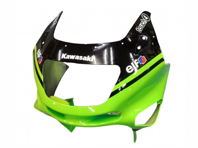 1993-2007 Green Glossy Black Blue Monster Elf Touch4 Bridgestone Kawasaki ZZR400 Motorcycle Fairings UK