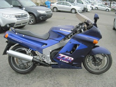 Buy 1990-1992 Blue Dark Blue Kawasaki ZZR1100 Motorcycle Fairings UK