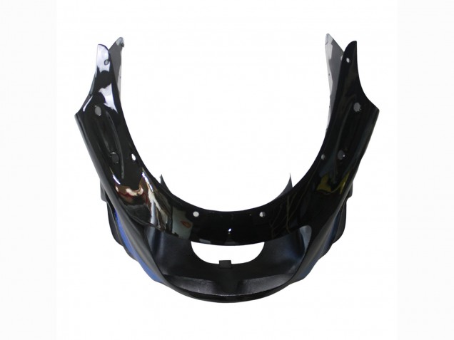 1990-1992 Blue Glossy Black Kawasaki ZZR1100 Motorcycle Fairings UK