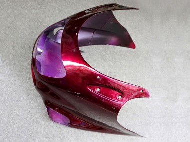 Buy 1993-2003 Dark Red Kawasaki ZZR1100 Motorcycle Fairing UK