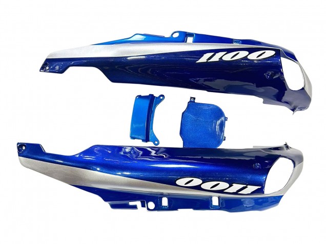 1993-2003 Blue Silver Black Kawasaki ZZR1100 Motorcycle Fairings UK