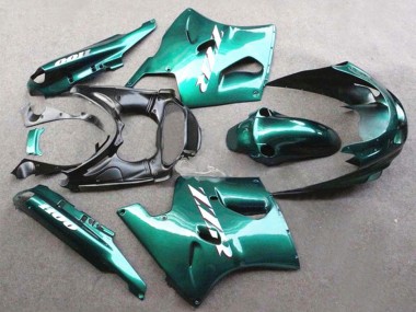 Buy 1993-2003 Glossy Green Kawasaki ZZR1100 Motorcycle Fairings UK