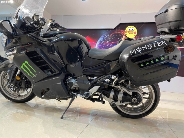 2007-2009 Black Monster Kawasaki GTR1400/ZG1400 Motorcycle Fairings UK