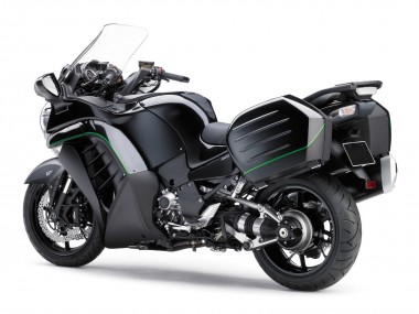 Buy 2007-2009 Matte Black Green Line Kawasaki GTR1400/ZG1400 Motorcycle Fairings UK
