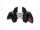 2007-2009 Maroon Red Black Kawasaki GTR1400/ZG1400 Motorcycle Fairings UK