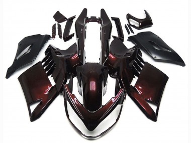 Buy 2007-2009 Maroon Red Black Kawasaki GTR1400/ZG1400 Motorcycle Fairings UK