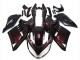 2007-2009 Maroon Red Black Kawasaki GTR1400/ZG1400 Motorcycle Fairings UK