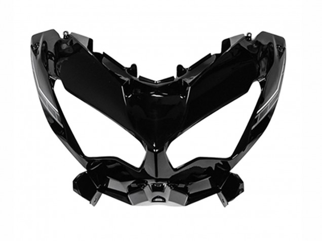 2022-2025 Glossy Black White Kawasaki Versys 650 Motorcycle Fairings UK