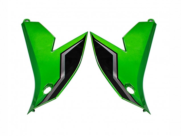 2021-2024 Green Glossy Black Kawasaki Versys 650 Motorcycle Fairings UK