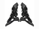 2021-2024 Green Glossy Black Kawasaki Versys 650 Motorcycle Fairings UK