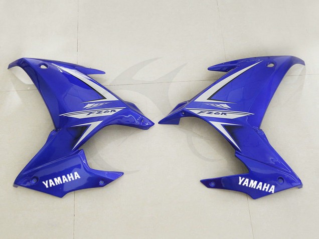 2009-2015 Blue White Yamaha FZ6R Motorcycle Fairing UK
