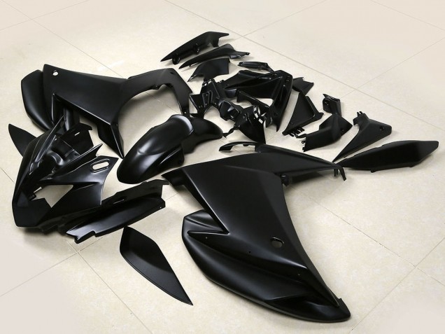2009-2015 Matte Black Yamaha FZ6R Motorcycle Fairings UK