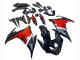 2009-2015 Black Red White Yamaha FZ6R Motorcycle Fairing UK