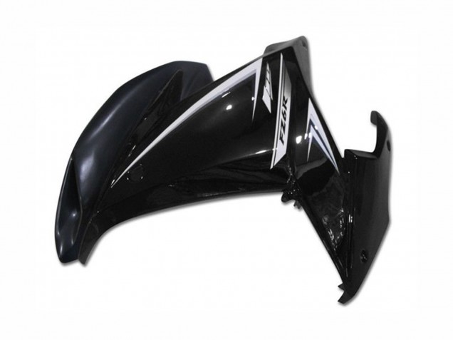 2009-2015 Glossy Black White Yamaha FZ6R Motorcycle Fairings UK