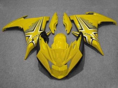 Buy 2009-2015 Yellow Black Yamaha FZ6R Motorcycle Fairings UK