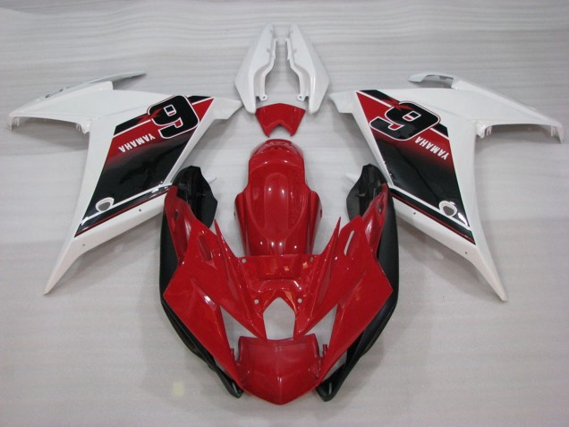 2009-2015 Red White Black 6 Yamaha FZ6R Motorcycle Fairings UK