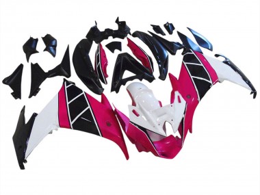 Buy 2009-2015 Raspberry White Black Yamaha FZ6R Motorcycle Fairings UK
