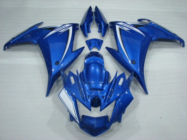 2009-2015 Blue White Yamaha FZ6R Motorcycle Fairings UK