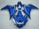 2009-2015 Blue White Yamaha FZ6R Motorcycle Fairings UK