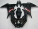 2009-2015 Glossy Black Red Yamaha FZ6R Motorcycle Fairings UK