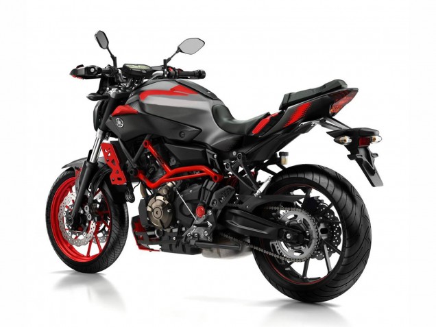 2012-2017 Grey Red Yamaha MT07/FZ07 Motorcycle Fairings UK