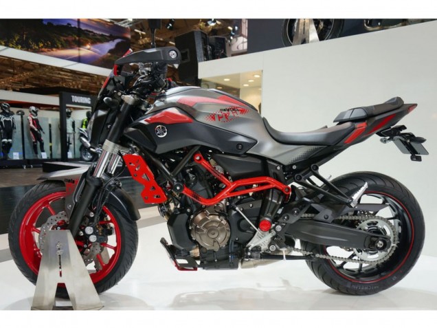 2012-2017 Grey Red Yamaha MT07/FZ07 Motorcycle Fairings UK
