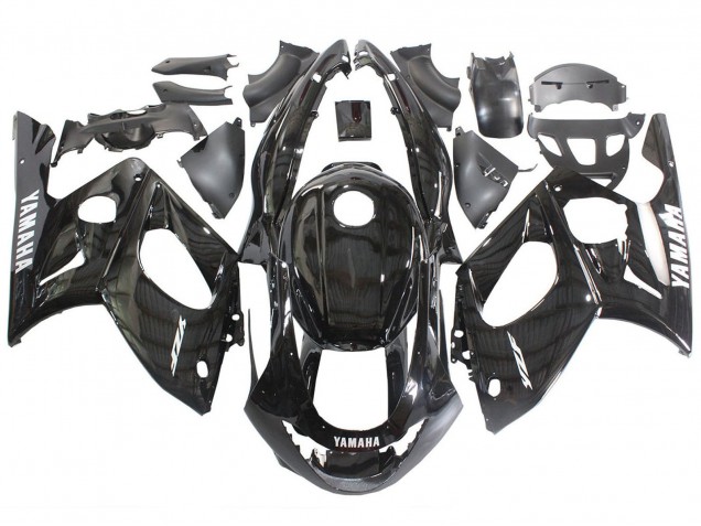 1996-2007 Glossy Black Yamaha YZF600R Thundercat Motorcycle Fairings UK