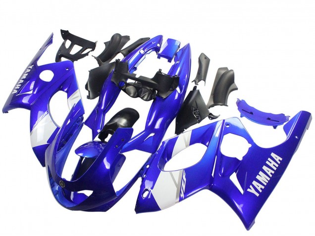 1996-2007 Blue White Silver Yamaha YZF600R Thundercat Motorcycle Fairing UK